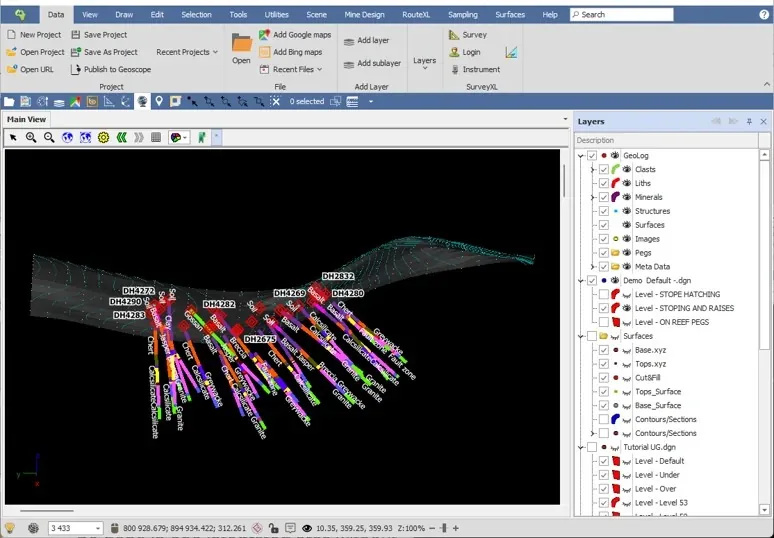 EvaluationXL mining software screenshot