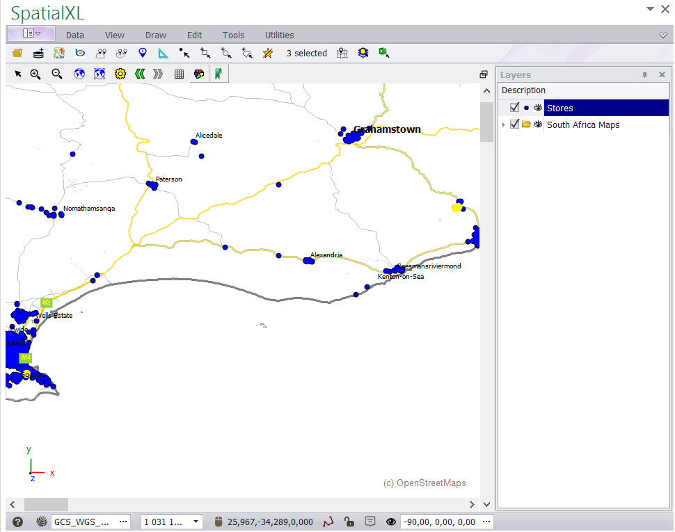 Highlight Layer data grid - 2